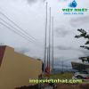 Cột cờ inox 304 cao 11-12m - Inox Việt Nhất - Chất lượng và độ bền vượt trội