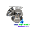 Bộ 3 thau inox 304 VN174 | Xưởng gia công đồ dùng inox uy tín tại tphcm