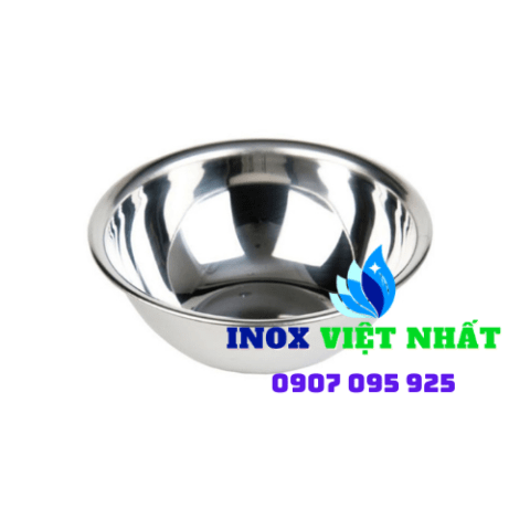 Thau inox size 22cm VN181| Xưởng sản xuất đồ dùng inox uy tín tại tphcm.
