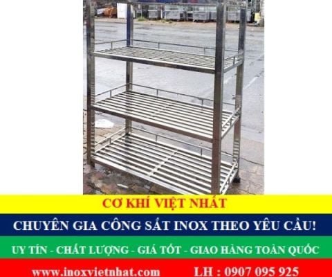 Kệ chén inox chất lượng giá rẻ TPHCM Long An-Tây Ninh