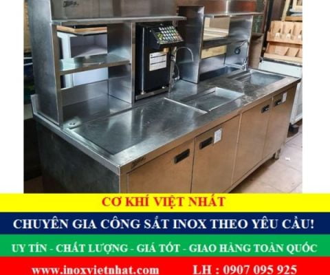 Quầy pha chế inox chất lượng giá rẻ TPHCM Long An-Tây Ninh