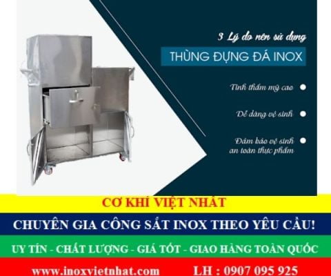 Thùng đá chất lượng giá rẻ TPHCM Long An-Tây Ninh