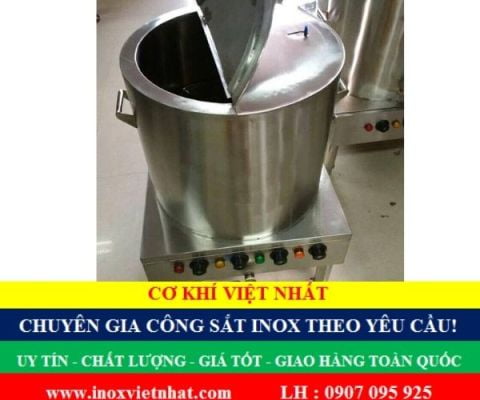 Nồi inox công nghiệp giá rẻ TPHCM Long An-Tây Ninh