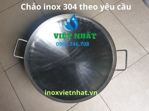 Chảo Công Nghiệp Inox 304 - Chất Lượng Hoàn Hảo từ Inox Việt Nhất
