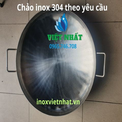 Chảo Công Nghiệp Inox 304 - Chất Lượng Hoàn Hảo từ Inox Việt Nhất