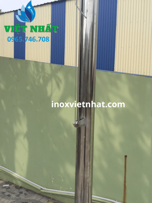Cột cờ inox 304 cao 10m  - Inox Việt Nhất - Chất lượng và độ bền vượt trội