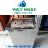 Thùng Rác Inox Nắp Lật Vuông - Inox Việt Nhất