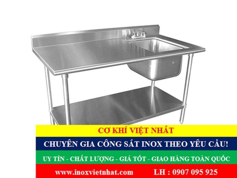 Bồn rửa chén inox chất lượng giá rẻ TPHCM Long An-Tây Ninh