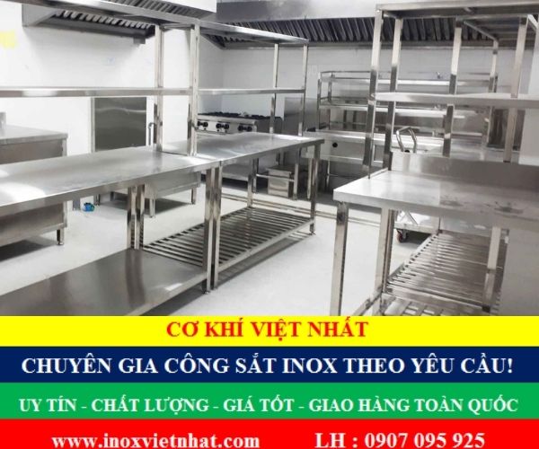 Kệ Bếp inox chất lượng giá rẻ TPHCM Long An-Tây Ninh